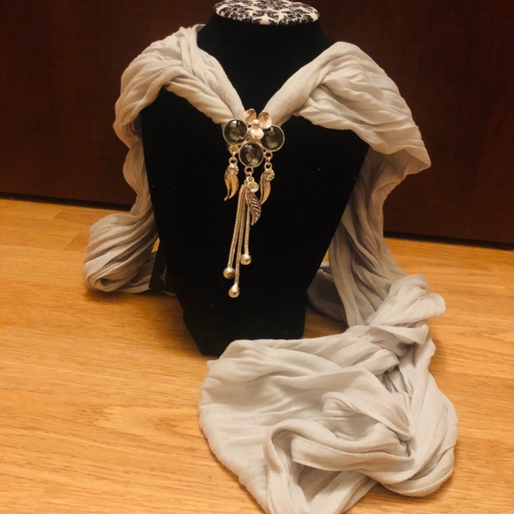 Alirina Accessories - Jewelry Charm Scarf by Alirina